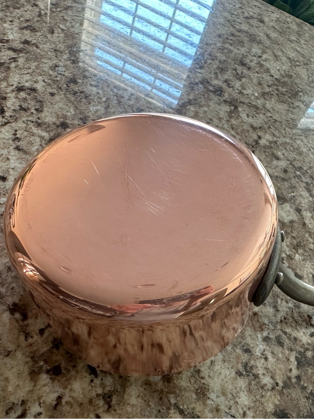 Baumalu Copper Cuivres de France 5.5” French Saucepan With Cast Iron Handle NWOT - Picture 4 of 6